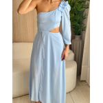VESTIDO MIDI MARINA AZUL