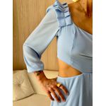 VESTIDO MIDI MARINA AZUL