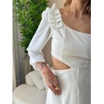 VESTIDO MIDI MARINA OFF