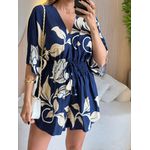 MACAQUINHO CURTO DORA AZUL MARINHO