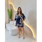 MACAQUINHO CURTO DORA AZUL MARINHO