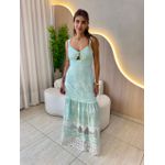 VESTIDO LONGO MELINDA VERDE AGUA