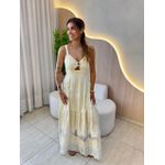 VESTIDO LONGO MELINDA AMARELO