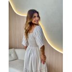 VESTIDO MIDI MILENY NUDE
