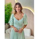 VESTIDO MIDI MILENY VERDE