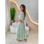 VESTIDO MIDI MILENY VERDE