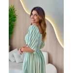 VESTIDO MIDI MILENY VERDE