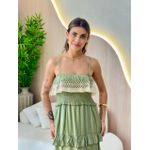 VESTIDO MIDI VANESSA VERDE