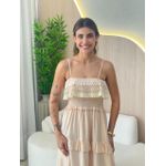 VESTIDO MIDI VANESSA NUDE