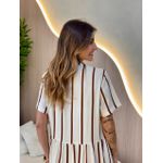 VESTIDO CURTO YARA MARROM