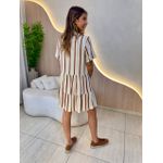 VESTIDO CURTO YARA MARROM