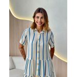 VESTIDO CURTO YARA AZUL