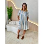 VESTIDO CURTO YARA AZUL