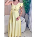 VESTIDO MIDI TALITA AMARELO