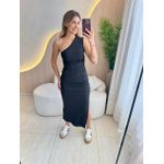 VESTIDO MIDI ANA LUIZA PRETO