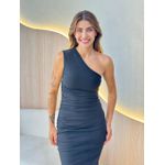 VESTIDO MIDI ANA LUIZA PRETO