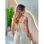 VESTIDO LONGO DAMARIS AZUL MARINHO