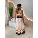 VESTIDO LONGO DAMARIS AZUL MARINHO