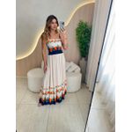 VESTIDO LONGO DAMARIS AZUL MARINHO