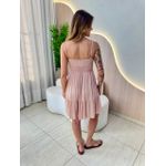 VESTIDO CURTO GIANE NUDE