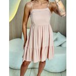 VESTIDO CURTO GIANE NUDE