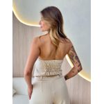 CONJUNTO CALÇA BARBARA AREIA