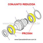 ROLAMENTO DA CAIXA DE TRANSFERÊNCIA DA DEFENDER, DISCOVERY 1 E 2 E RR CLASSIC - FRC5564, BR0484 - MARCA ALLMAKES