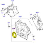 RETENTOR DIANTEIRO DO VIRABREQUIM 3.0 E 5.0 GASOLINA DA DISCOVERY 4, 5, RANGE ROVER, RANGE ROVER SPORT E VELAR - LR01070