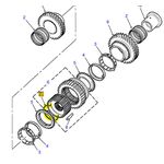 ANEL DE MOLA DA DEFENDER, DISCOVERY 1,2 E RANGE ROVER - FTC4172, FTC4992 - MARCA BEARMACH