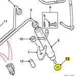 ARRUELA DOS BICOS INJETORES DO MOTOR 200 E 300 TDI DA DEFENDER, DISCOVERY 1 E FREELANDER 1 - ERR4621 - MARCA ALLMAKES