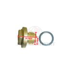 BUJAO DO RADIADOR E VÁLVULA TERMOSTÁTICA (METAL) DA DEFENDER - ERR4686 BR3485 - MARCA ALLMAKES
