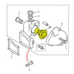 VALVULA TERMOSTATICA DO RADIADOR DA DEFENDER, DISCOVERY 1 E RANGE ROVER CLASSIC - ERR3291 - MARCA ALLMAKES