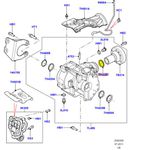 RETENTOR DA FLANGE DO DIFERENCIAL DIANTEIRO DA FREELANDER 2 E EVOQUE - LR003152 - MARCA CORTECO