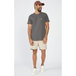 Camiseta Básica Manga Curta Masculina A87 Aéropostale Chumbo 87120101-16