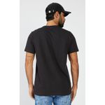 Camiseta Básica Manga Curta Masculina A87 Aéropostale Preta 87120101-19