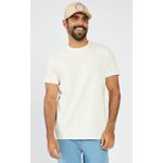 Camiseta Básica Manga Curta Masculina A87 Aéropostale Marfim 87120101-2