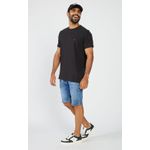 Camiseta Básica Manga Curta Masculina A87 Aéropostale Preta 87120101-19