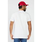 Camiseta Básica Manga Curta Masculina A87 Aéropostale Branca 87120101-1