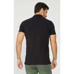 Camisa Polo Masculina Manga Curta Aéropostale Preta 87113201-10