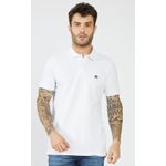 Camisa Polo Masculina Manga Curta Aéropostale Branca 87113201-1