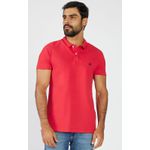 Camisa Polo Masculina Manga Curta Aéropostale Vermelha 87113201-8