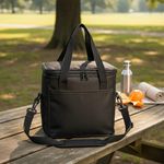 Bolsa Térmica Compacta – Ideal para Lazer, Trabalho e Viagens Preto