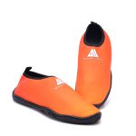 Sapatilha Náutica Sola Lisa Blaqueada - Laranja 