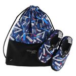 Kit Sapatilha Aquática Náutica Blaqueada Ms Seta Azul + Bag