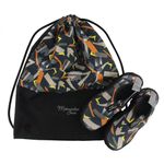 Kit Sapatilha Aquática Náutica Blaqueada Ms Seta Mostarda + Bag