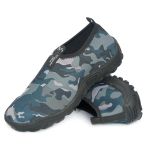 Kit 2 Sapatilhas Aquáticas Náuticas Blaqueadas - Militar Bege e Cinza