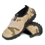Kit 2 Sapatilhas Aquáticas Náuticas Blaqueadas - Militar Bege e Cinza