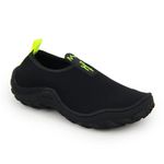 Sapatilha Aquática Náutica Blaqueada - Preto Verde