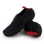 Sapatilha Aquática Náutica Blaqueada - Preto Vermelho