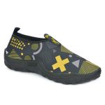 Sapatilha Infantil Aquática Náutica Blaqueada - Amarelo Geométrico 